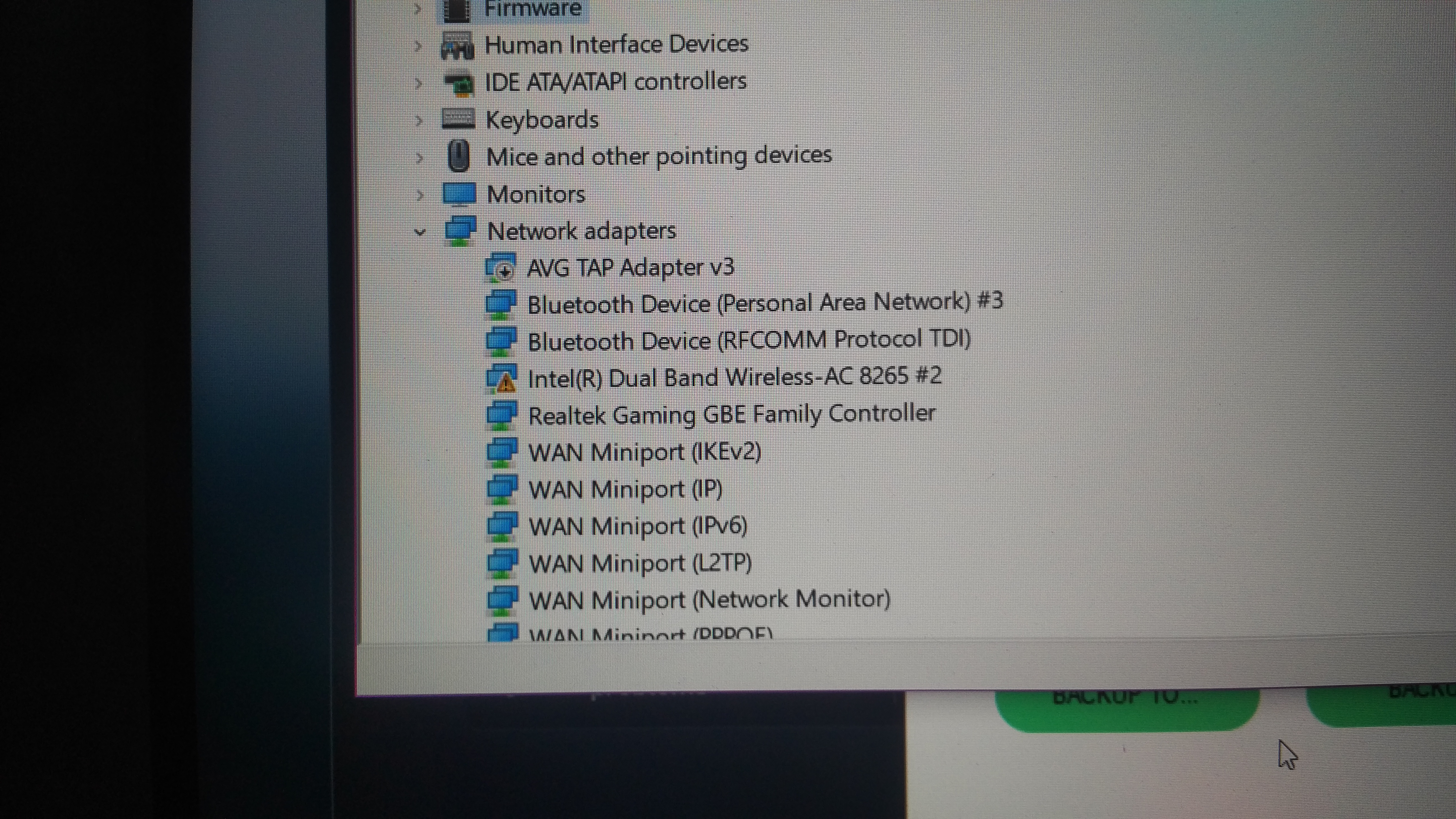 miniport wan ip avg miniport